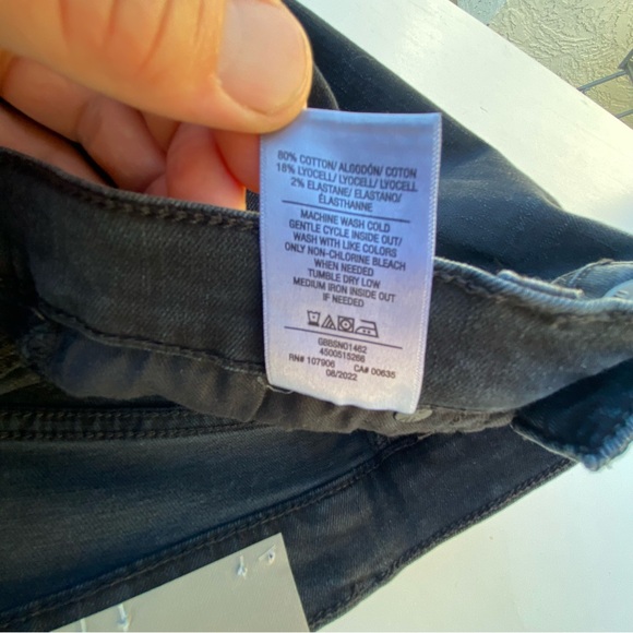 NEW Hudson Centerfold High Rise Skinny Zippered Ankle jeans size 26 2 - Picture 7 of 11